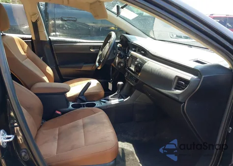 2015 Toyota Corolla Le z USA, uszkodzony, nr VIN 2T1BURHEXFC406450